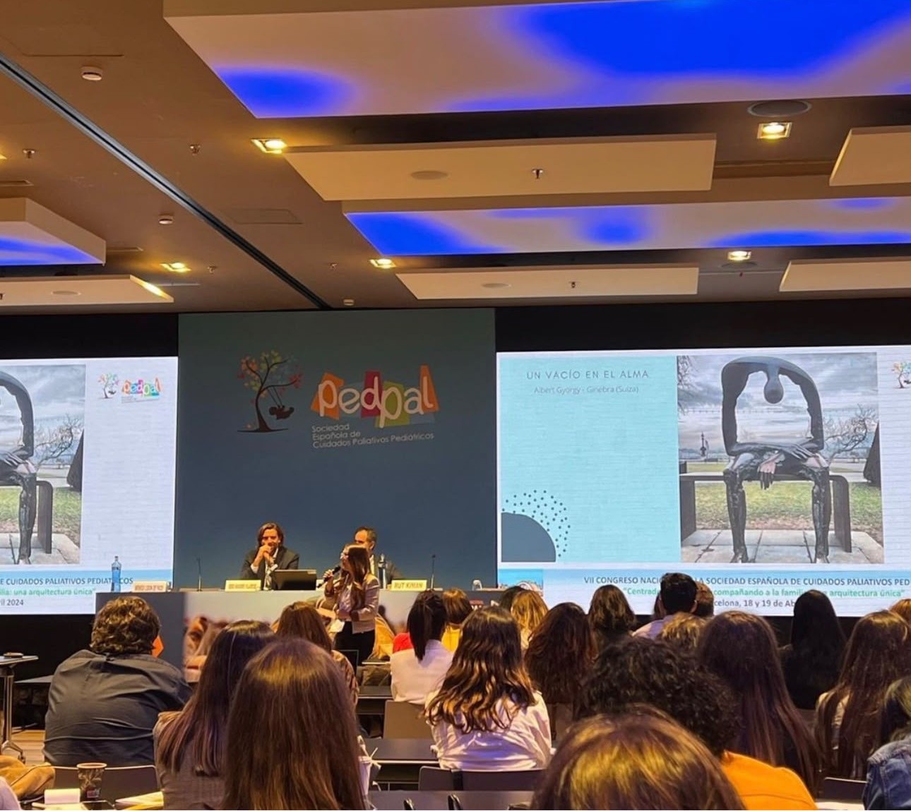 Mónica Lidón en el Congreso Nacional PEDPAL de cuidados paliativos pediátricos